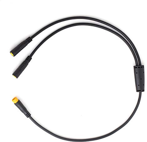 Bafang Umrüstsatz für Elektrofahrräder 1T2-Kabel BBS-Mittelmotor mit 3-poligem Verlängerungsstecker zur Verbindung mit dem Schaltsensor und der Bremse wasserdicht