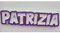 ARDITO MICHELE Porta Confetti Vassoio Scritta in Polistirolo con Bordo Glitterato Colore a Scelta da Personalizzare Altezza 15 cm Colore Bianco Materiale compresso di Alta qualità