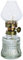 Öllampe antiker Stil 2er Set Petroleumlampe 2er Set Oellampe antiker Stil mit gold farbenem Dochthalter Höhe ca. 14,5 cm