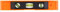 9 Inch Magnetic Torpedo Level, Torpedo Magnetic Level Pocket Level Tool Measuring Tool- Orange