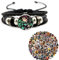 Zaky Kamado Tanjirou's Armband Aufkleber Set von Demon S. Cosplay Kostümschmuck Zubehör 51 Stück
