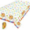 130x220CM Party Tischdecken Malen Thema Tischdecke Kuststoff Splashmat Tischtuch Wasserdicht Rechteckig Malen Tischdecke für Basteln Malen Kindergeburtstag Schulanfang Schulkind Malkurs