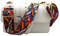 Schultergurt für Taschen Breit 3.8cm, Taschengurt Boho Verstellbar 75-134cm, Tragegurt Schulterriemen mit Karabiner für Schultertaschen Taschen Handtaschen (Sieben Farben)