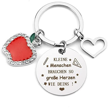 Erzieherin Geschenk Schlüsselanhänger Ruhestand Danke Dankeschön Abschiedsgeschenk für Lehrer Erzieher Geschenkideen für Lehrerinnen Abschluss