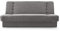 mb-moebel Sofa mit Schlaffunktion und Bettkasten, Kippsofa Klappsofa Schlafsofa Clic-Clack Couch für Wohnzimmer Federkern Sofagarnitur Polstersofa 92x192x85cm - Cyprus (Grau - Soro 90)