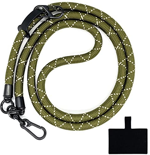 HIRANE Corda spessa distanziatore per cellulare, cinturino antifurto per telefono, cinturino regolabile a tracolla per telefono, cordini universali, per tutti gli smartphone (54)