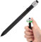 SMOOTHERPRO Fidget Pen/Bolt Action Kugelschreiber | Kompatibel mit Pilot G2 Minen | für Geschenke Business EDC Büro (FSM648) | Farbe Schwarz