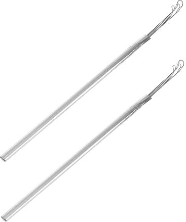 Beavorty 2stücke Ohrlöffel Aus Tragbar Werkzeug Zur Entfernung Von Ohrenschmalz Für Erwachsene Rostfrei Leicht Zu Reinigen