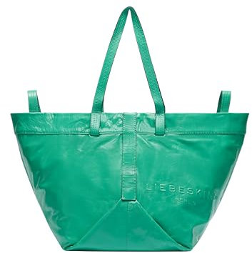 Liebeskind Berlin ELVIRA LAMB SF VERNA TOTE L Tote L, petrol blue (HxBxT 37cm x32.5cm x14.5cm)