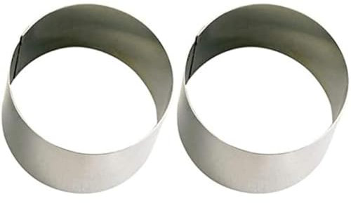 DE BUYER -3989.07 -cercle collectivite inox ht 45 ø 7 (Lot de 2)