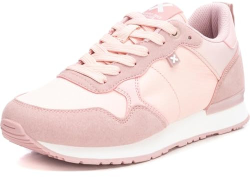 XTI - Zapatilla Cierre de cordón para Mujer, Color: Marron, Talla: 39