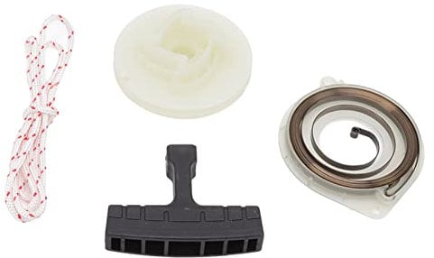 Starter Pulley Kit Chainsaw 445E Handle Spring for 460 450 Pull Cord Kit 455 Precise Size for Grip Rope Starter Rope Handle Color Random Pull Cords