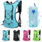 Lollanda Fahrradrucksack, Wanderrucksack klein, Wasserdicht Rucksäcke für Herren und Damen, MTB Rucksack für Radsport,Camping,Laufen (Blau Trinkrucksack 2L)