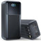 2025 56800mAh 65w Portable Charger Power Bank, External Battery Pack Phone Charger,10 Charging Port Battery bank With Smart LED Display, Newest skin feel streamline design