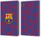 Head Case Designs Offizielle FC Barcelona Panne Wappen Muster Leder Brieftaschen Handyhülle Hülle Huelle kompatibel mit Apple iPad Pro 11 M4 2024