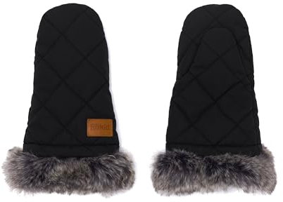 Fillikid Handwärmer Nuuk Kinderwagen Exklusiv | Handschuhe Winddichter & wasserabweisender Winterbegleiter | Kinderwagenmuff | Handmuff Universalgröße für Buggy, Radanhänger Kinderwagen