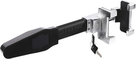 Lenkradkralle mit Alarm, Lenkradschloss 130 dB, Alarm Sicherheit lenkradkralle für Auto Anti Diebstahl Verschluss Einziehbare Schutz T-Lock