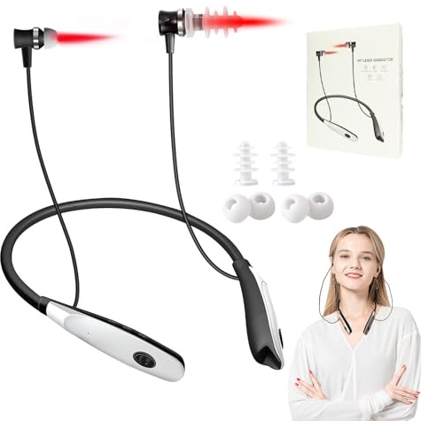 650nm Rotlichttherapiegerät für Nase & Ohr – Tragbare 2-in-1-Rotlichttherapie mit Silikonhülle, nicht-invasives Nasen- und Ohrberuhigungsgerät für persönliches Wohlbefinden, kompakt & einfach zu