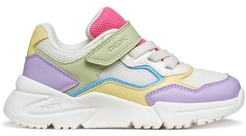 Geox JUNIOR Girl J Loftus Girl B Sneakers Multicolour/White 28_EU