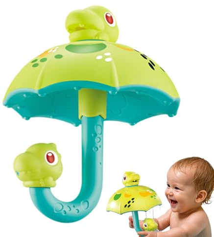 Dinosaur Shower Head, Rotatable Sprinkler Toy, Colorful Water Spray Feature, Fun Bath Accessory, Ideal for Baby Bath Time, Toddler Play, Boys’ Gift, Girls’ Bathroom Entertainment