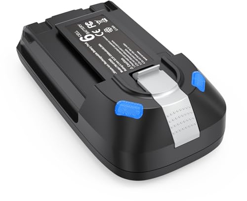 ASUNCELL Batterie lithium-ion 22,2 V 3,5 Ah compatible avec aspirateur sans fil Rowenta X-Force 8.60 RH96/TY96/EO96 - série ZR009700 Batterie de rechange