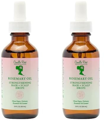Camille Rose Rosemary Oil Strengthening Hair & Scalp Drops 1.9 oz - Pack of 2