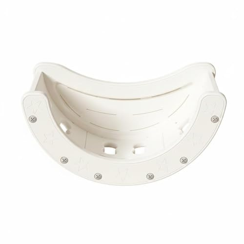 predolo Multifunktionales Kindermöbel Set multifunktional modulares Spielregal und Kindertisch stabile Konstruktion Kinder Kletterbogen und Schaukelwippe, Weiß