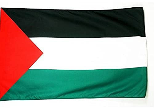 AZ FLAG Bandera de Palestina 250x150cm para Palo - Bandera Palestina 150 x 250 cm