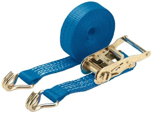 Draper 60918 Ratchet Tie Down Strap, 6m x 35mm, 1000kg , Blue