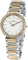 JACQUES LEMANS Damenuhr Milano Metallband massiv Edelstahl ip-Gold/Bicolor Swarovskisteine 1-1843.1D
