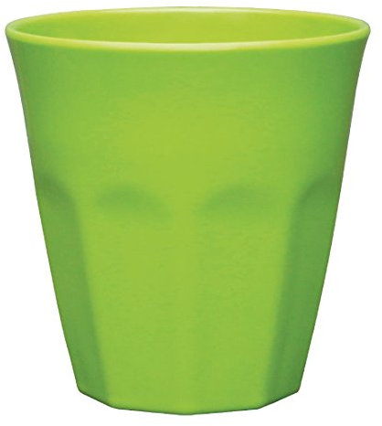 Olympia Kristallon Plastic Tumblers Set 290 ml/10 oz (Pack of 6), Green, Virtually Unbreakable Cups, Dishwasher Safe, CR345