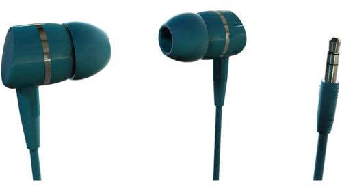 Vivanco SOLIDSOUND Petrol HiFi In Ear Kopfhoerer In Ear Petrol