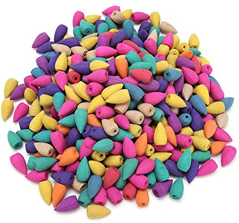 Nikou Parfum Reflux, 300 Pièces Encens Cônes Bois de Santal Cônes D'Encens Aromatique Naturel Aromatique pour éLiminer Les Mauvaises Odeurs dans Les Restaurants Les Toilettes