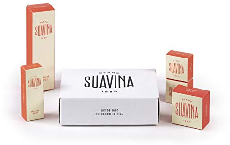 Suavina 1 x Lippenbalsam-Tube, 2 x Lippenbalsam-Glas, 1 x Handcreme, 1 x Naturseife, 100 % ätherische Öle