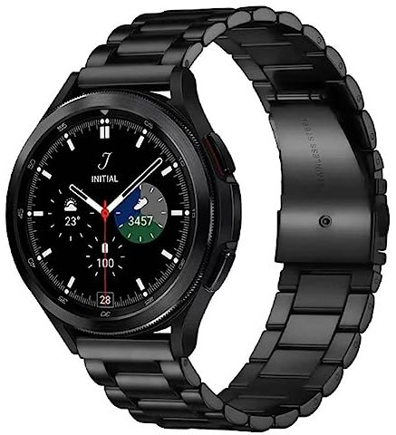 FOUUA Cinturini per Orologio Acciaio Inossidabile Cinturini per Orologio in Metallo con Cinturino 18mm 20mm 22mm 24mm con Sgancio Rapido Donne e Uomini Smartwatch Cinturini