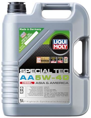 LIQUI MOLY Special Tec AA SAE 5W-40 Diesel | 5 L | Fully synthetic engine oil | SKU: 20426