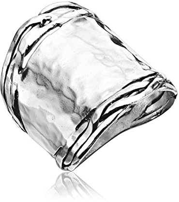 JEAN RACHEL JEWELRY Ring aus 925er Sterlingsilber im Vintage-Antik-Look, hypoallergen, nickel- und bleifrei, handwerklich gefertigte Designer-Kollektion