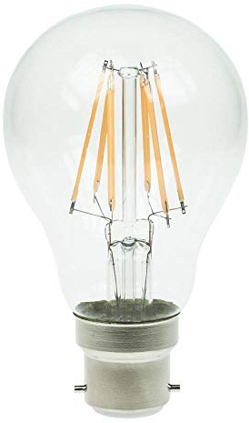 LED GLS 4W (40W) 470lm BC Clear 2700K Dimmable Prolite