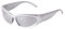 ADEWU Sportbrille Sonnenbrille Y2K Brille Unisex Schnelle Brille Punk Fahrerbrille Sunglasses UV400-Schutz Herren Damen