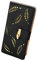 FuninCrea Porte - Monnaie Femme avec Feuille Creuse, Long Portefeuille en Cuir PU pour Femme avec Plusieurs Fentes pour Cartes, Double Portefeuille Pliant, Porte - Monnaie avec Fermeture (Noir)