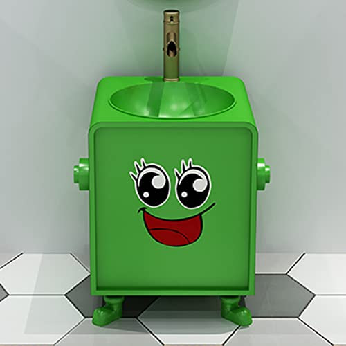 ZARBAILRE Meuble De Salle De Bain, Meuble sous Lavabo Industriel avec Combo Évier et Robinet, sur Pied Rangement Meuble sous Lavabo Salle De Bain (E)