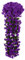 XIAOBAN Violette künstliche Party Dekoration Simulation Tag Blumenkorb Wandblume gefälschte Valentinstag M6U9 hängende Hochzeit Orchidee