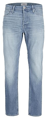 JACK & JONES Male Tapered Fit Jeans JJIMIKE JJORIGINAL JOS 011 NOOS Tapered Fit Jeans