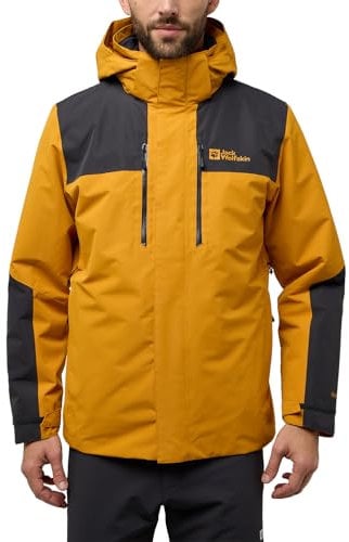 Jack Wolfskin Herren Jasper 3in1 Jkt M, Safflower, M EU