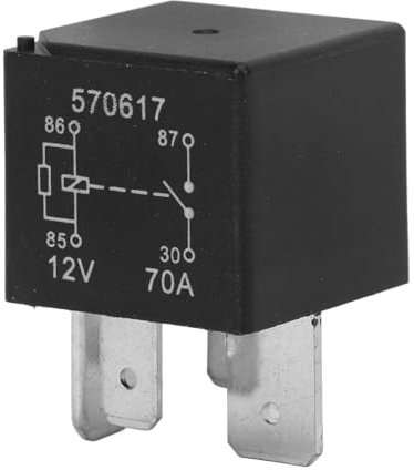 Acouto Air Suspension Compressor Relay 12W 70A LR023964 YWB500220 Automatic Suspension Relay for L322 2006 to 2012