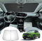 GAFAT Compatible con Opel Mokka B Mokka-e 2021-2024 2025 Parasol para Parabrisas interior, Mokka 2023 Protección Solar Parasoles lunas delanteras, Enfriamiento, Protección UV, Mokka B Accesorios