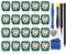 iParto 20 Stück 2K3 Ohm Potentiometer Ersatz für Sony PlayStation 5 PS5 Dualsense / PS4 DualShock Controller Trim Pot Widerstand Thumbstick Modul Sensor für ALPS Analog Joystick