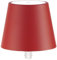 Zafferano, Lampada Poldina Stopper, Lampada per Bottiglia Ricaricabile e Senza Fili con Controllo Touch, Adatta per Salotto ed Esterni, Dimmer, 2200-3000 K, Altezza 11 cm, Colore Rosso