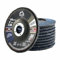 Merryland Fächerscheibe 125 Metall Edelstahl Stahl für Winkelschleifer, 125mm 80K T29 Lamellenscheibe Zirkonkorund Blau Schleifmopteller 10 Stück, Craft-Line FC1108414-10