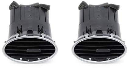 Rejilla Aire Acondicionado Coche Para Ford Para Focus MK2 2005 2006 2007 2008 2009 2010 2011 2012 2013 Salida Aire Acondicionado Coche Tablero Ventilación AC Salida Aire Boquilla Salida Aire Coche(2PC